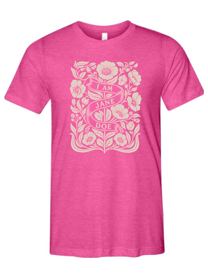 I Am Jane Doe Unisex Triblend Tee