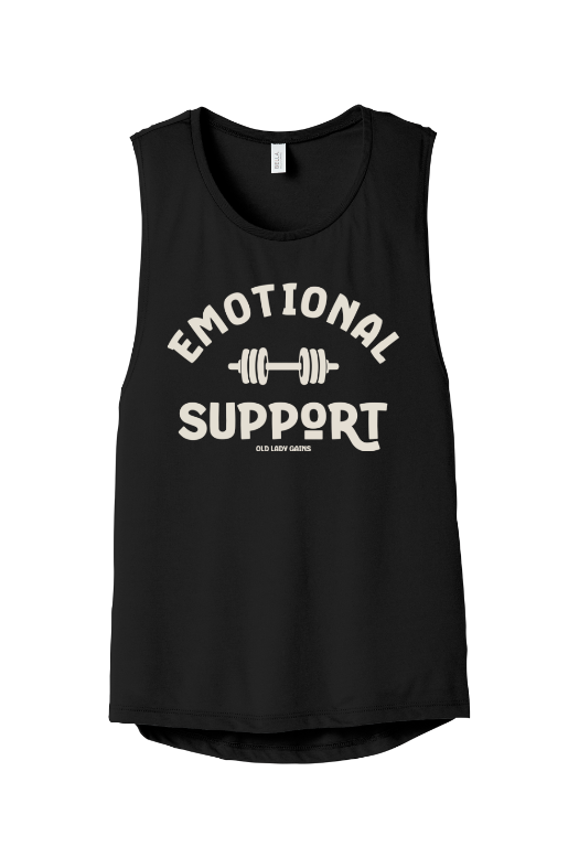 Emotional Support Muscle Tank