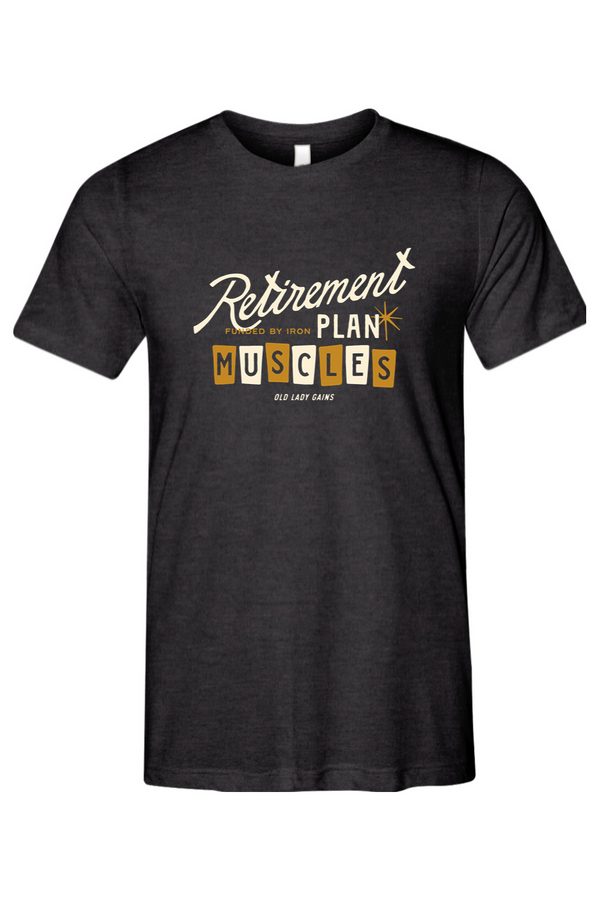 Retirement Plan Unisex Triblend Tee
