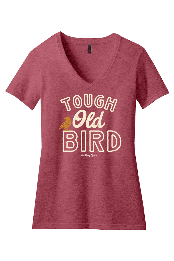Tough Old Bird Women’s V-Neck Tee