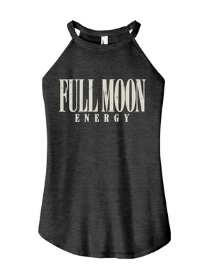 Full Moon Energy Women's Halter Tank