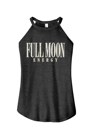 Full Moon Energy Women's Halter Tank