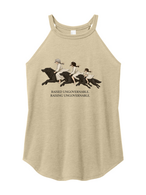 Raised Ungovernable. Raising Ungovernable. Women's Halter Tank