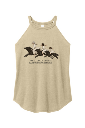 Raised Ungovernable. Raising Ungovernable. Women's Halter Tank