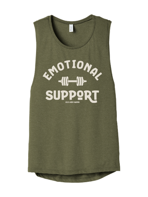 Emotional Support Muscle Tank