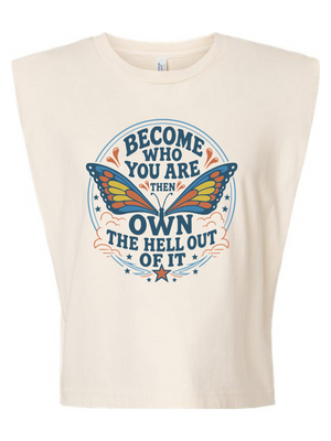 Become Who You Are Women's Muscle Tee