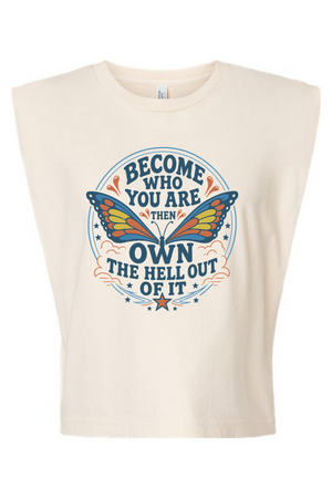 Become Who You Are Women's Muscle Tee