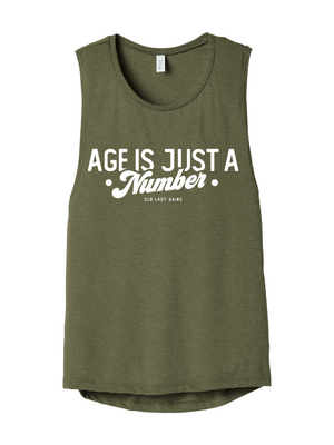 Age Is Just A Number Muscle Tank