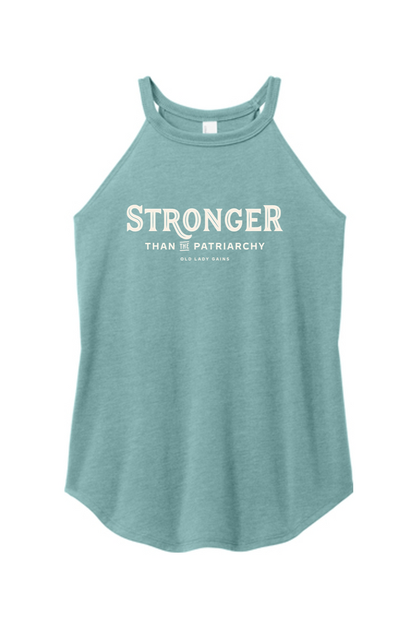 Stronger Than The Patriarchy Halter Tank