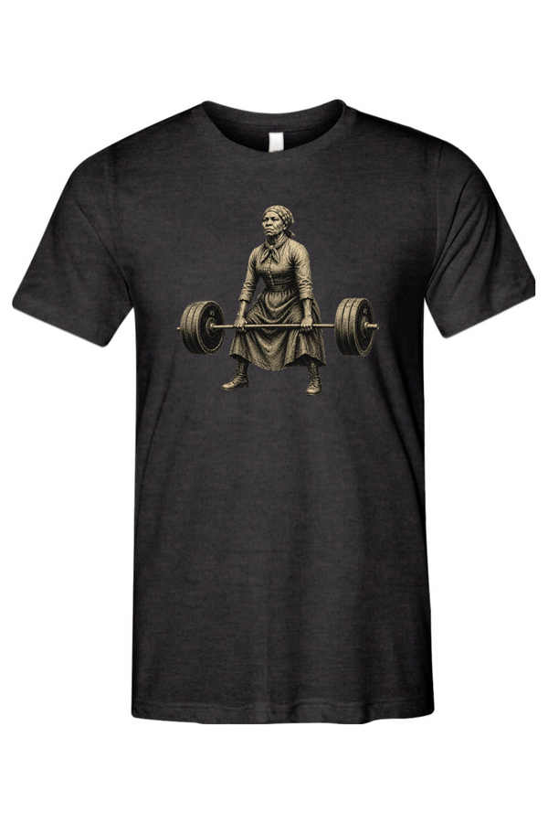 Harriet Barbell Unisex Triblend Tee