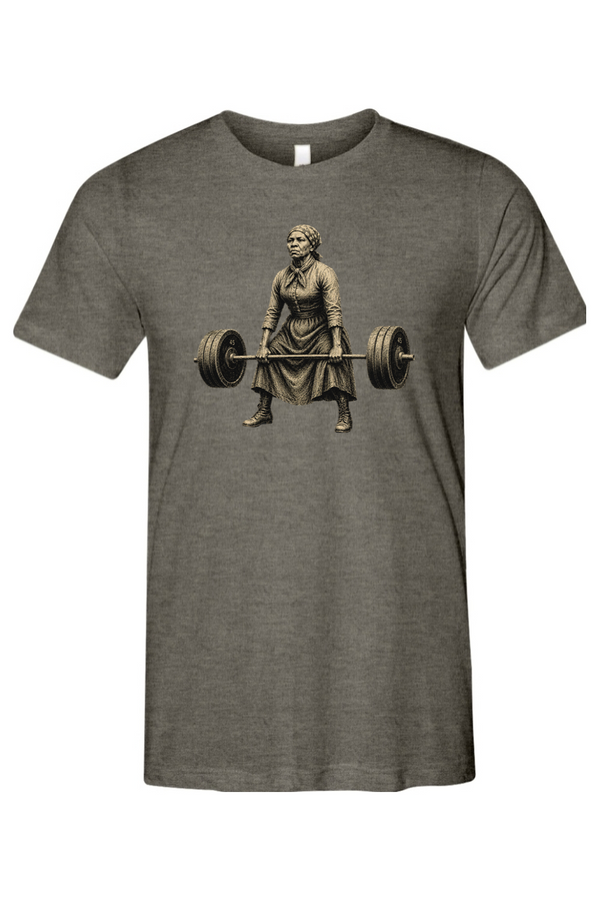 Harriet Barbell Unisex Triblend Tee