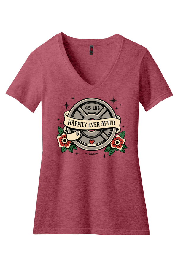 Happily Ever After Women’s V-Neck Tee
