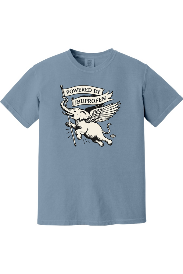 Powered by Ibuprofen 100% Cotton T-Shirt