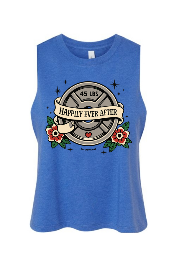 Happily Ever After Women's Cropped Tank