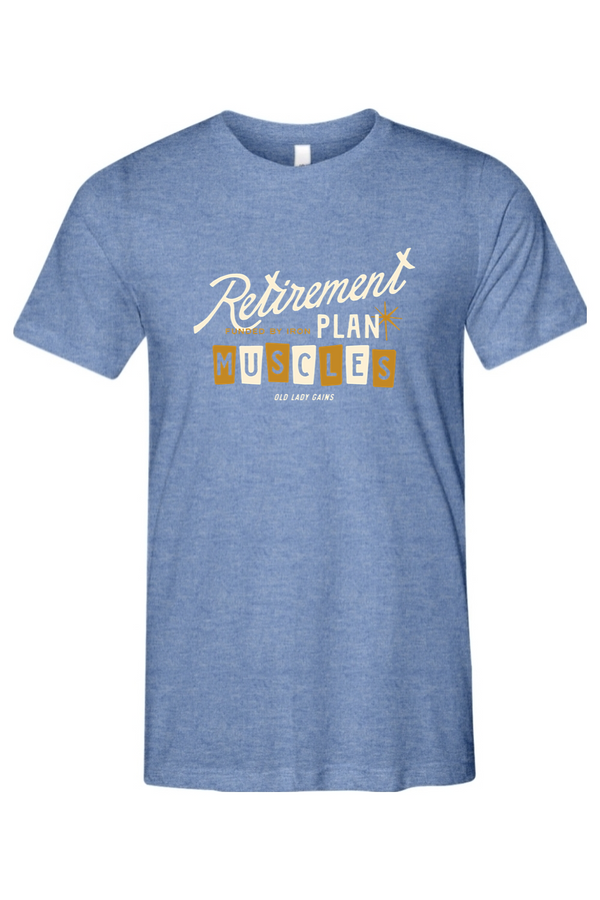 Retirement Plan Unisex Triblend Tee