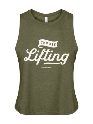 Choose Lifting Crop Tank