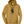 A mustard yellow pullover hoodie with a black graphic of a cat holding a mug and the text 'It's Fine. I'm Fine.