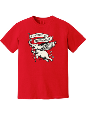 Powered by Ibuprofen 100% Cotton T-Shirt