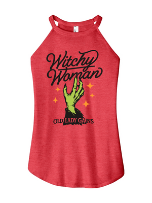 Witchy Woman Women's Halter Tank