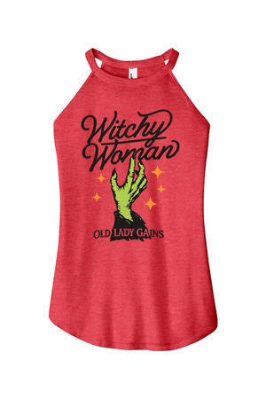 Witchy Woman Women's Halter Tank