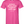 A heather pink short-sleeve t-shirt with white script text reading 'women grow more radical with age -gloria strauss' on the front, displayed against a solid white background.