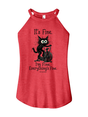 Everything's Fine Women's Halter Tank