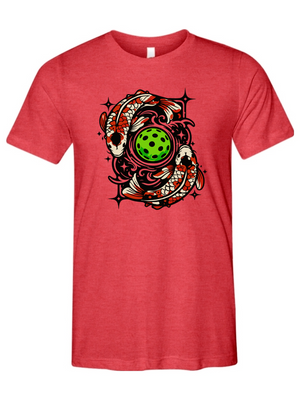 Koi Pickleball Unisex Triblend Tee