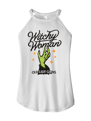 Witchy Woman Women's Halter Tank