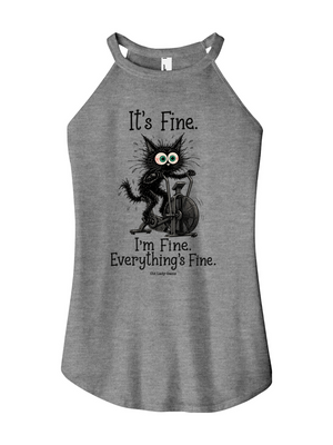 Everything's Fine Women's Halter Tank