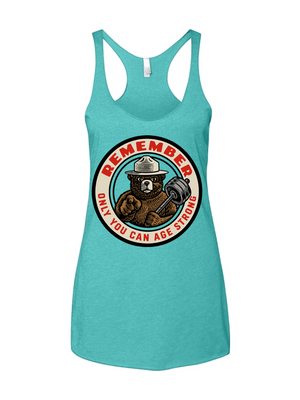 Only You Can Age Strong Women's Racerback Tank