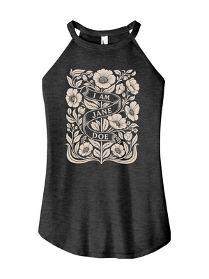 I Am Jane Doe Women's Halter Tank
