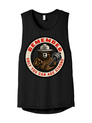 Only You can Age Strong Women's Muscle Tank
