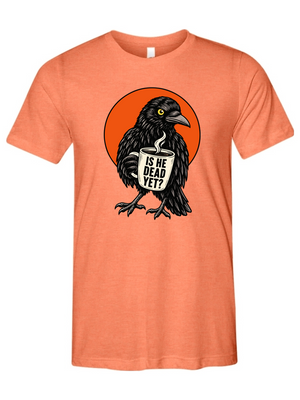 Is He Dead Yet Raven Unisex Triblend Tee