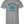 Gray t-shirt with blue graphic and text 'North Carolina Pickleball Takes Flight' on a white background