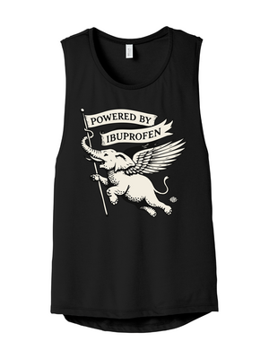 Powered by Ibuprofen Women's Muscle Tank