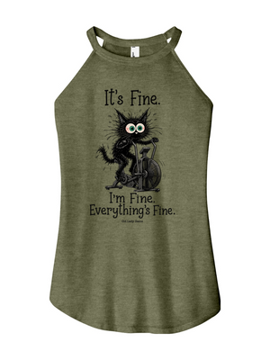 Everything's Fine Women's Halter Tank
