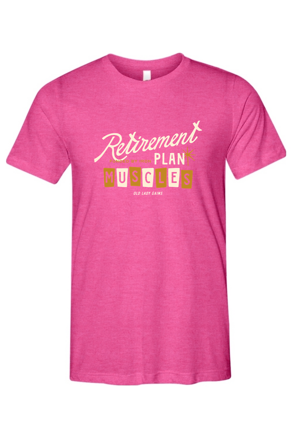 Retirement Plan Unisex Triblend Tee