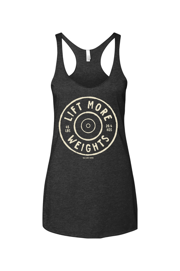 Lift More Weights Racerback Tank