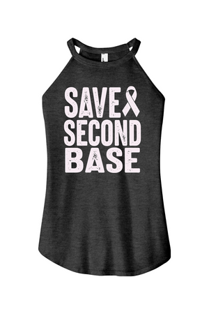 Save Second Base Women's Halter Tank