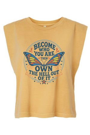 Become Who You Are Women's Muscle Tee