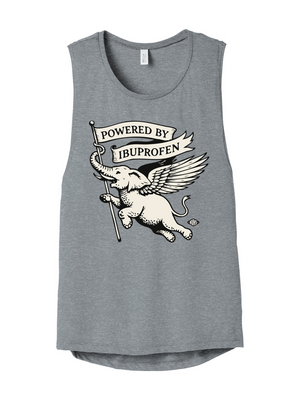 Powered by Ibuprofen Women's Muscle Tank