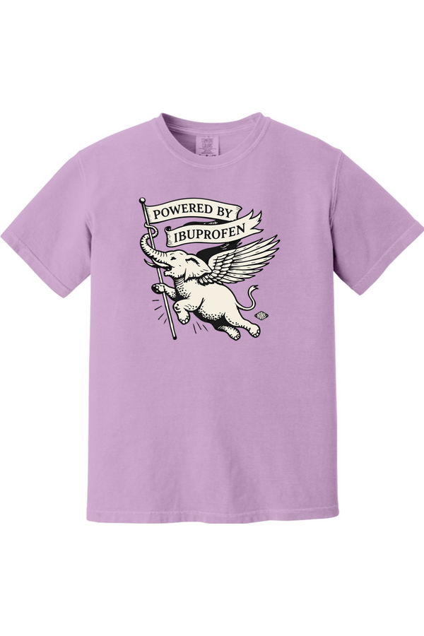Powered by Ibuprofen 100% Cotton T-Shirt