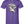 Purple t-shirt with a graphic of an elephant holding a banner that says 'Powered by Ibuprofen' on a white background.