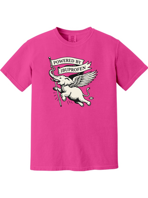 Powered by Ibuprofen 100% Cotton T-Shirt