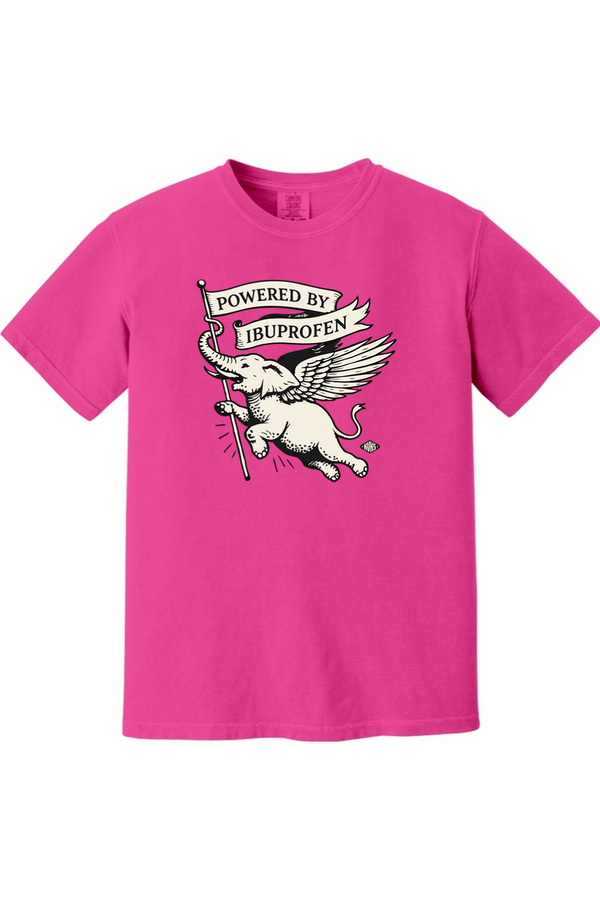 Powered by Ibuprofen 100% Cotton T-Shirt