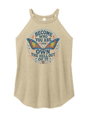 Become Who You Are Women's Halter Tank