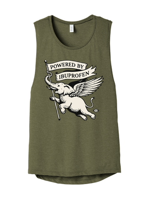 Powered by Ibuprofen Women's Muscle Tank