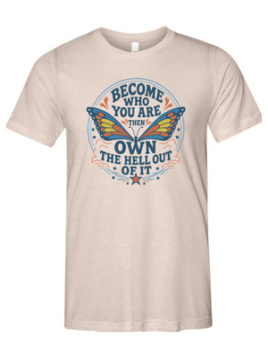 Become Who You Are Unisex Triblend Tee