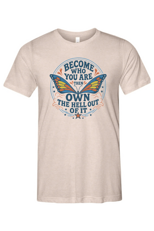 Become Who You Are Unisex Triblend Tee
