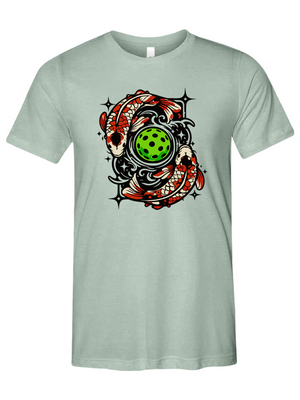 Koi Pickleball Unisex Triblend Tee